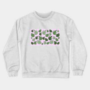 Palm Leaf Crewneck Sweatshirt